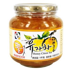 完全纯正无添加的蜂蜜柚子茶推荐（韩国原装进口）